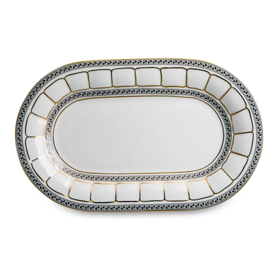 Сервиз столовый Cmielow Berni Дипломат на 6 персон 25 предметов, фарфор твердый, белый