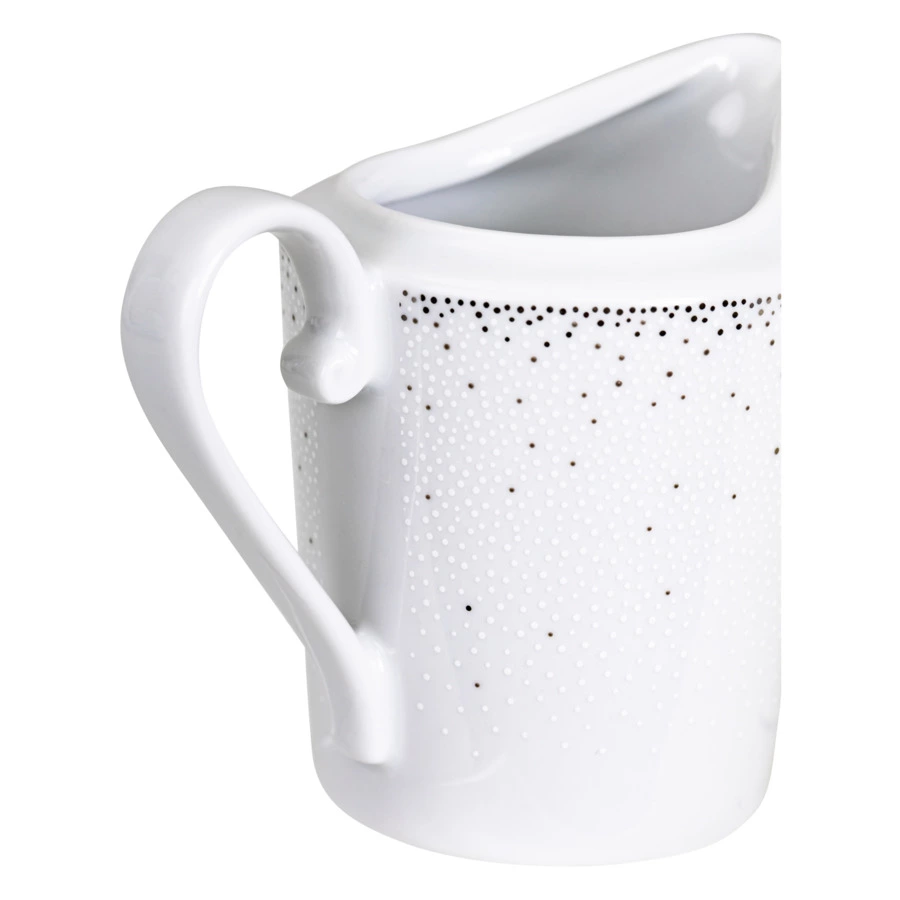 Сервиз чайный Cmielow Jenny Жемчуг на 6 персон 15 предметов, фарфор твердый, белый