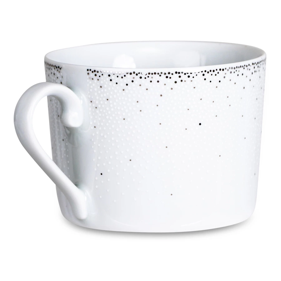 Сервиз чайный Cmielow Jenny Жемчуг на 6 персон 15 предметов, фарфор твердый, белый