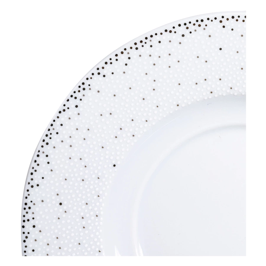 Сервиз чайный Cmielow Jenny Жемчуг на 6 персон 15 предметов, фарфор твердый, белый