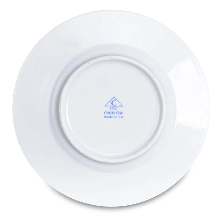 Сервиз чайный Cmielow Jenny Жемчуг на 6 персон 15 предметов, фарфор твердый, белый