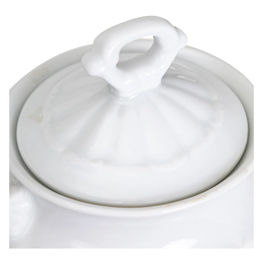 Сервиз чайный Cmielow Maria-teresa на 6 персон 15 предметов, фарфор твердый, белый