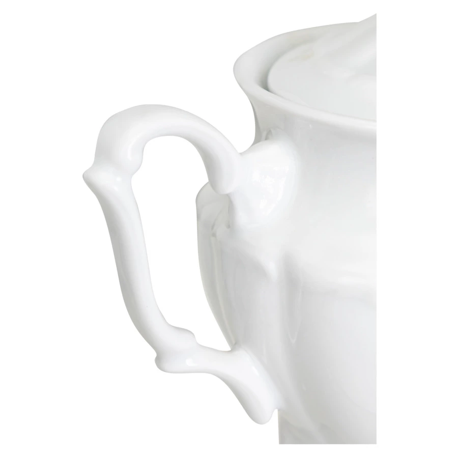 Сервиз чайный Cmielow Maria-teresa на 6 персон 15 предметов, фарфор твердый, белый