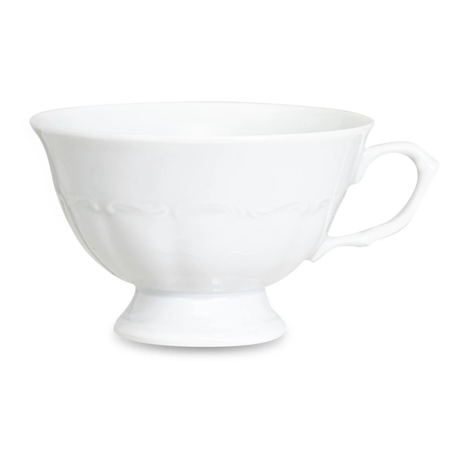 Сервиз чайный Cmielow Maria-teresa на 6 персон 15 предметов, фарфор твердый, белый