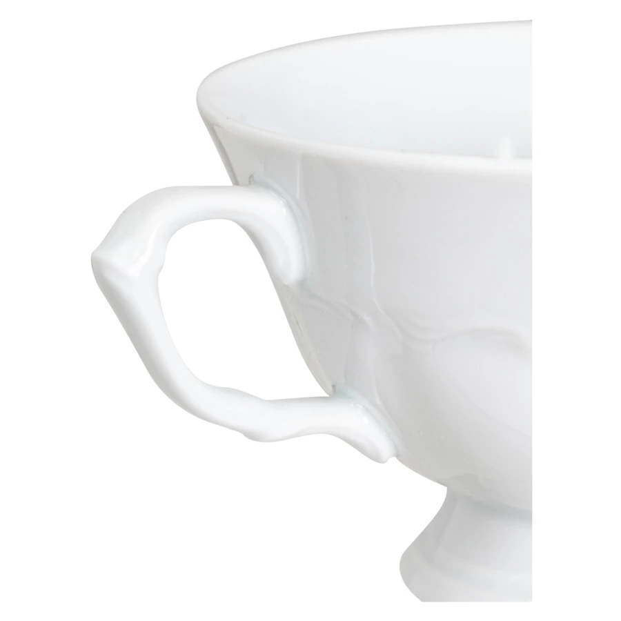 Сервиз чайный Cmielow Maria-teresa на 6 персон 15 предметов, фарфор твердый, белый