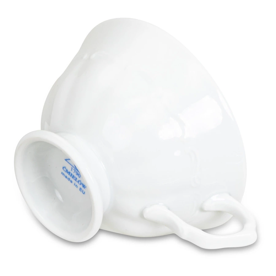 Сервиз чайный Cmielow Maria-teresa на 6 персон 15 предметов, фарфор твердый, белый