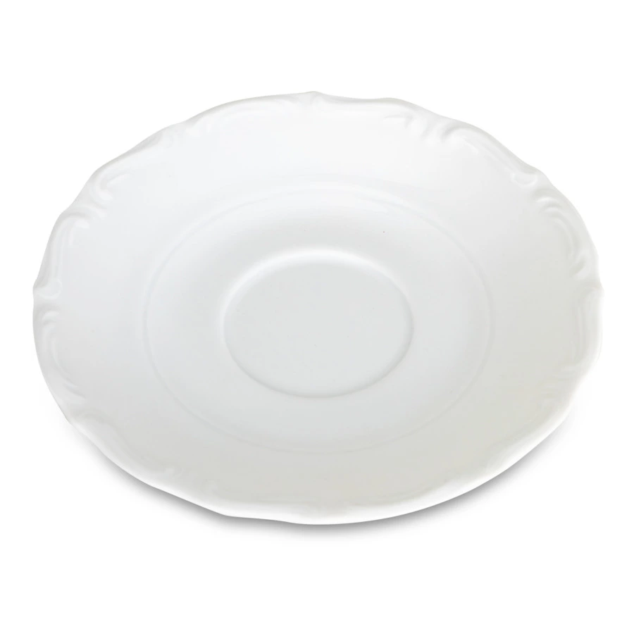 Сервиз чайный Cmielow Maria-teresa на 6 персон 15 предметов, фарфор твердый, белый