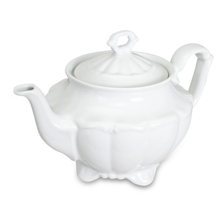 Сервиз чайный Cmielow Maria-teresa на 6 персон 15 предметов, фарфор твердый, белый