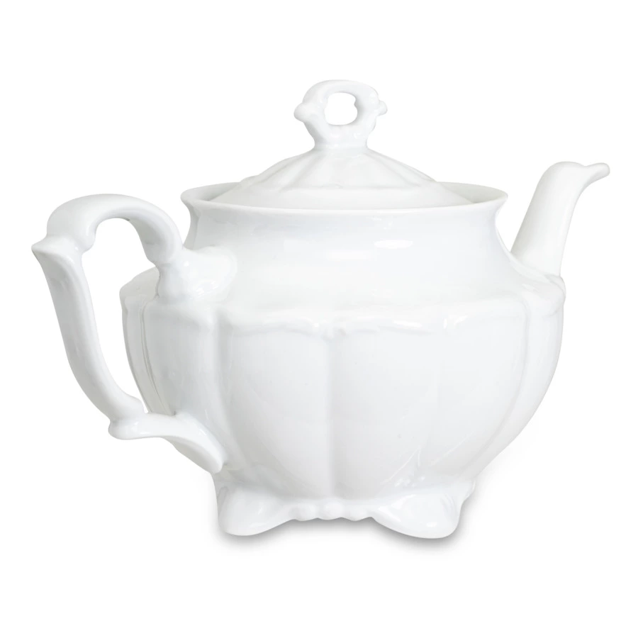 Сервиз чайный Cmielow Maria-teresa на 6 персон 15 предметов, фарфор твердый, белый