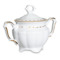 Сервиз чайный Cmielow Maria-teresa Elegance на 6 персон 15 предметов, фарфор твердый, белый с золото
