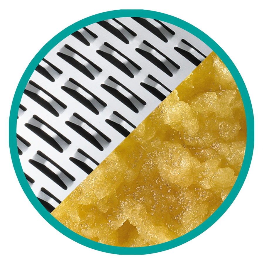 Терка 4-х сторонняя MoHa23см, сталь нержавеющая