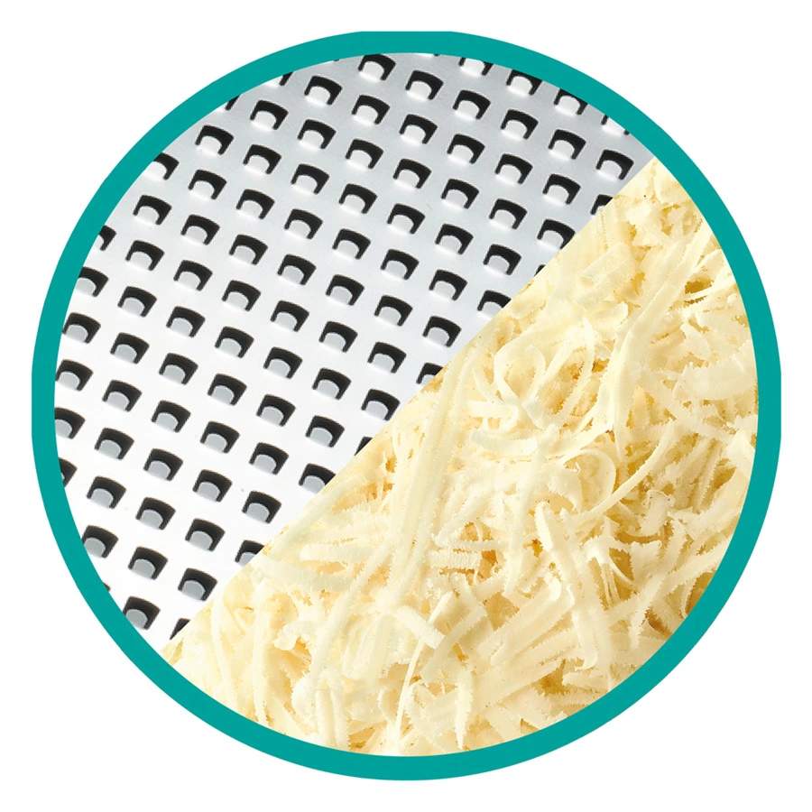 Терка 4-х сторонняя MoHa23см, сталь нержавеющая