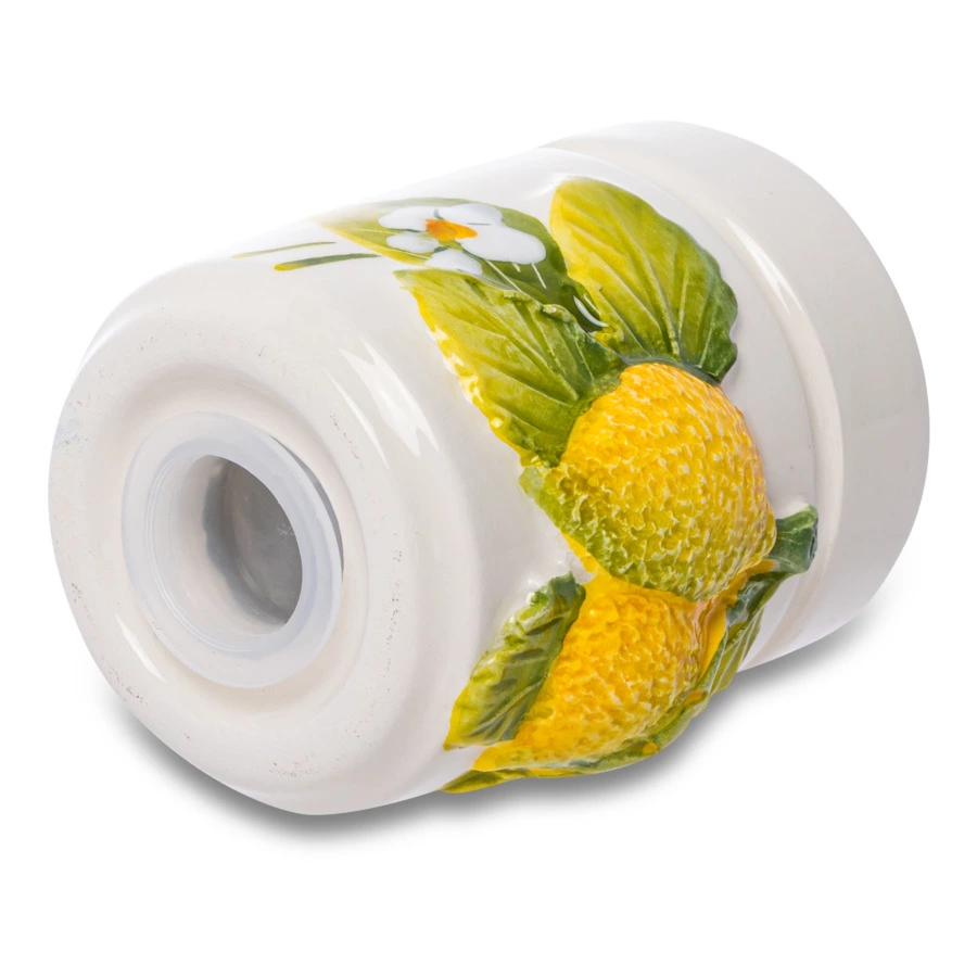 Набор для соли и перца Edelweiss Лимоны и цветы h6 см,  керамика