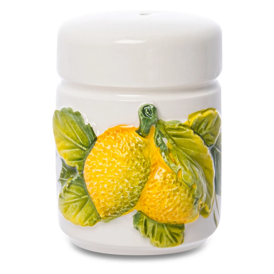 Набор для соли и перца Edelweiss Лимоны и цветы h6 см,  керамика