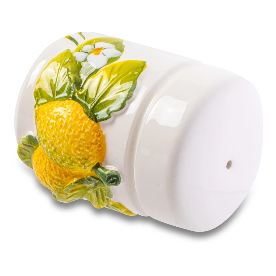 Набор для соли и перца Edelweiss Лимоны и цветы h6 см,  керамика