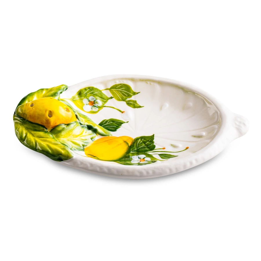 Лимонница Edelweiss Лимоны и цветы 19х13 см, керамика