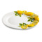 Блюдо овальное Edelweiss Лимоны и цветы 22х12 см, керамика