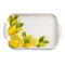 Блюдо прямоугольное с ручками Edelweiss Лимоны и цветы 26х16 см, керамика