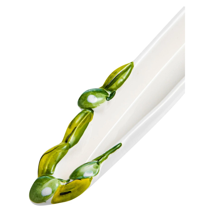 Блюдо для оливок Edelweiss Оливки 27х4х3 см, керамика