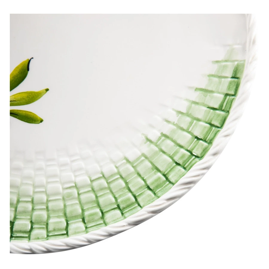 Блюдо круглое Edelweiss Оливки 30 см, керамика