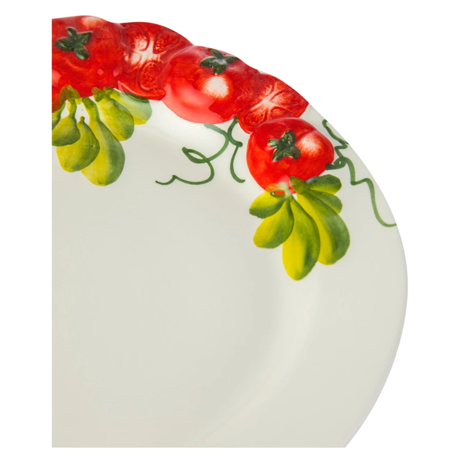 Тарелка закусочная Edelweiss Томаты 22 см, керамика