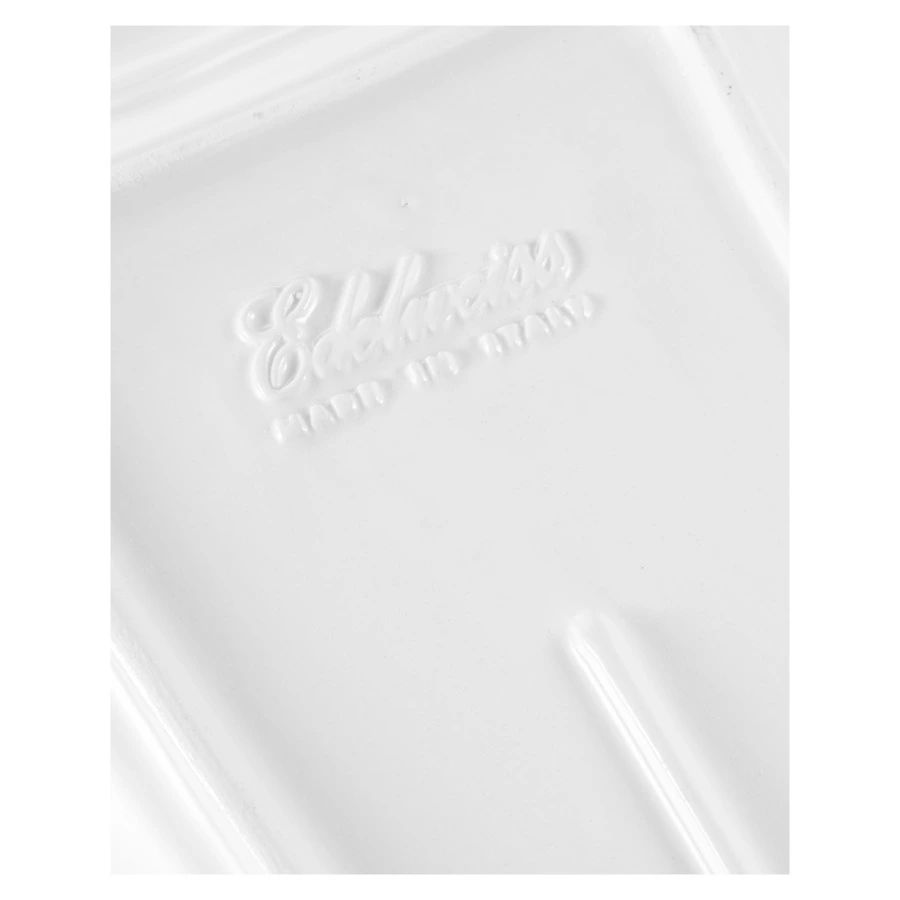 Блюдо прямоугольное с изгибом Edelweiss Томаты и оливки 25х12 см, керамика