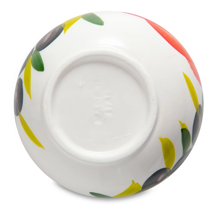 Салатник порционный Edelweiss Томаты и оливки 11 см, керамика