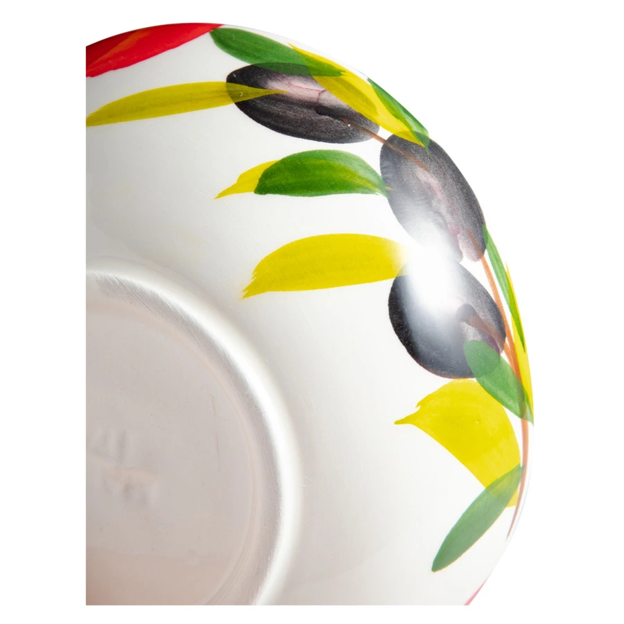 Салатник порционный Edelweiss Томаты и оливки 11 см, керамика