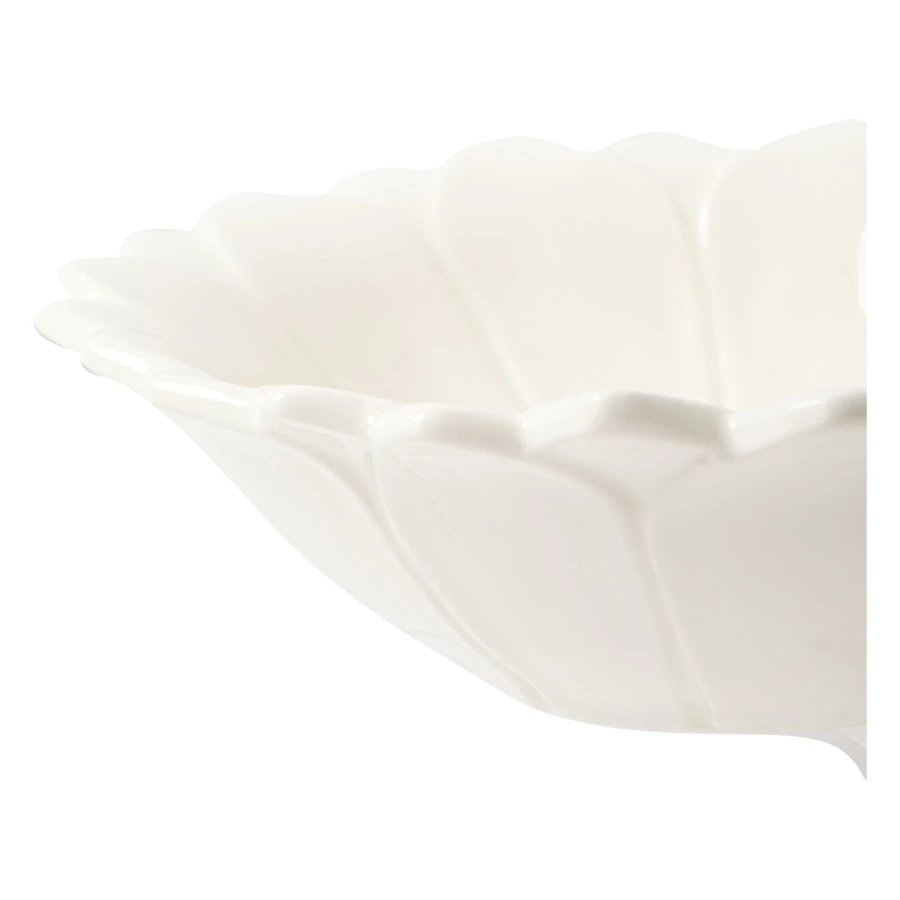 Салатник 3D Edelweiss Маргаритка 21х21х6 см, керамика, белый