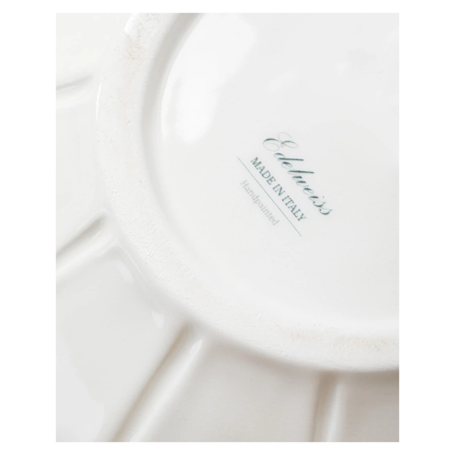 Салатник 3D Edelweiss Маргаритка 21х21х6 см, керамика, белый