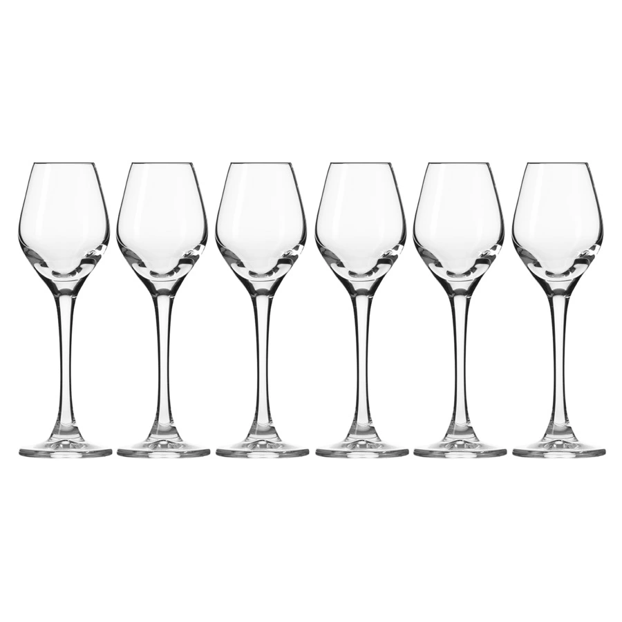 Набор рюмок для водки Krosno Великолепие 60 мл, 6 шт