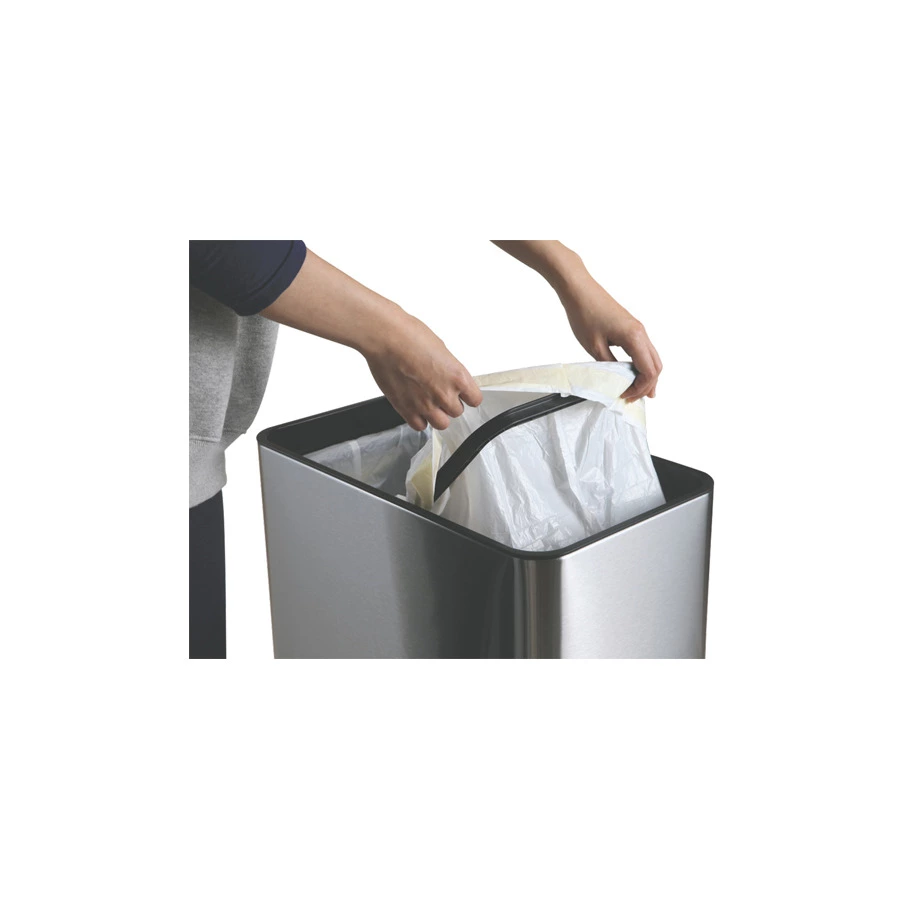 Ведро для мусора сенсорное EKO Phantom  50 л, сталь нержавеющая