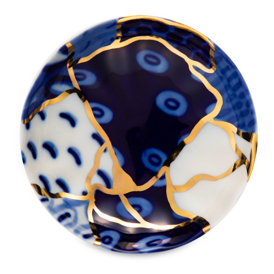 Розетка для варенья ИФЗ Тюльпан Байкал 1 9,8 см, фарфор твердый