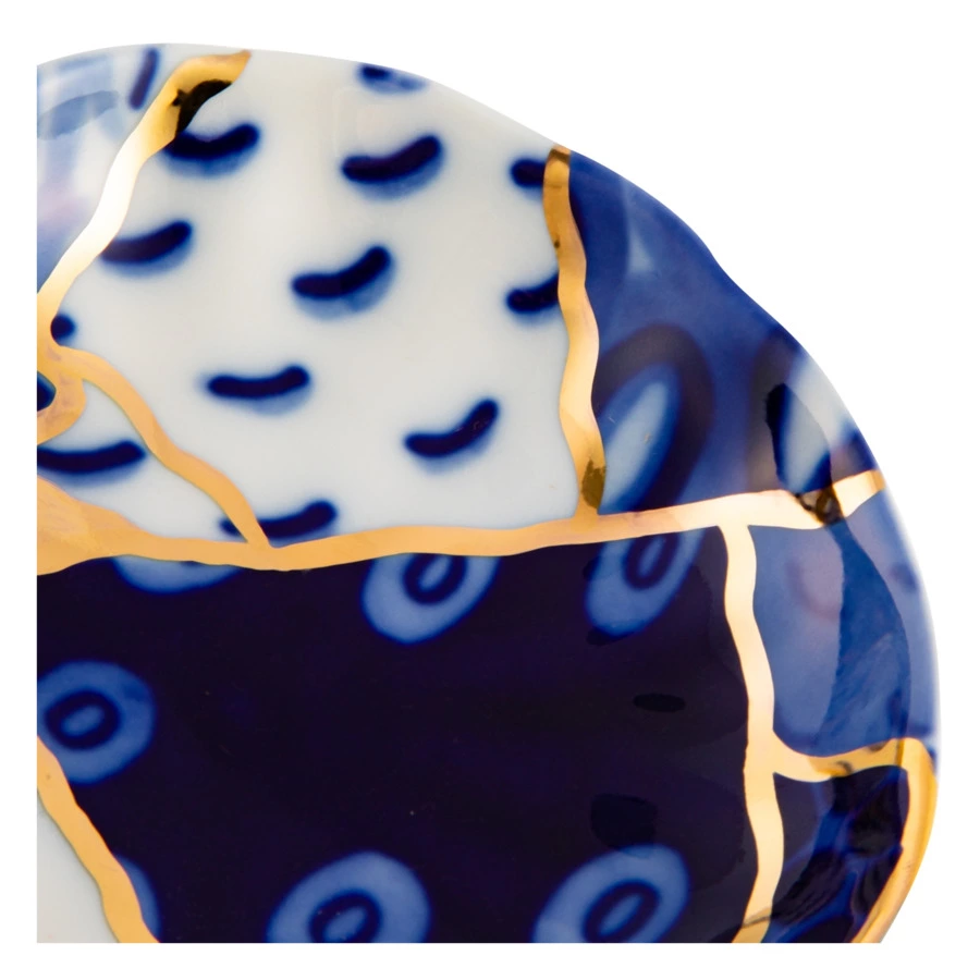 Розетка для варенья ИФЗ Тюльпан Байкал 1 9,8 см, фарфор твердый