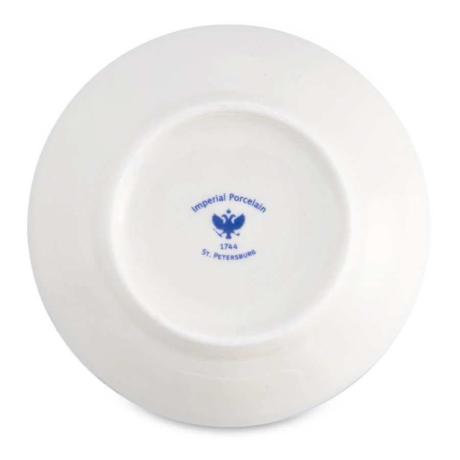 Розетка для варенья ИФЗ Тюльпан Байкал 1 9,8 см, фарфор твердый