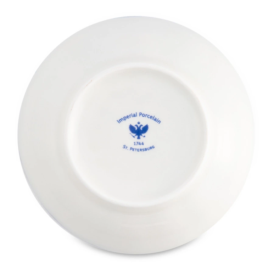 Розетка для варенья ИФЗ Тюльпан Байкал 2 9,8 см, фарфор твердый