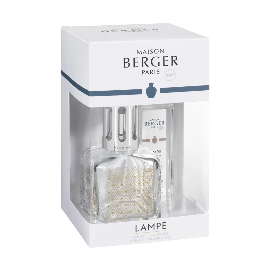 Лампа ароматическая Берже с ароматом Maison Berger Куб Горы Брызги шампанского 250 мл