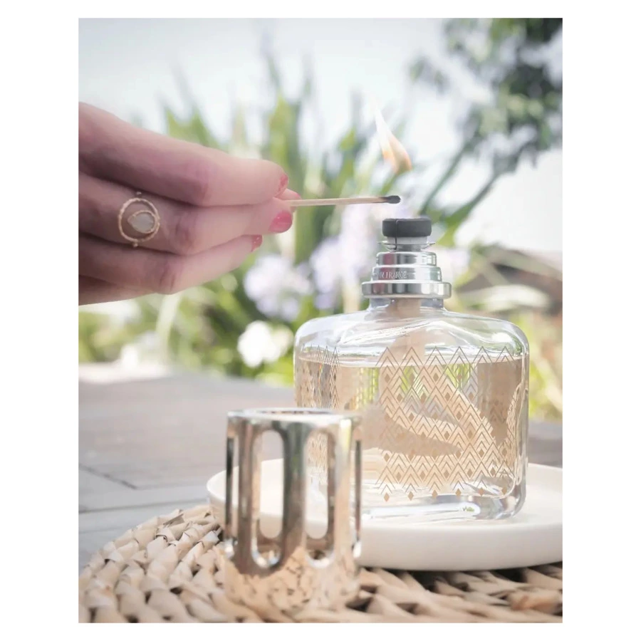 Лампа ароматическая Берже с ароматом Maison Berger Куб Горы Брызги шампанского 250 мл