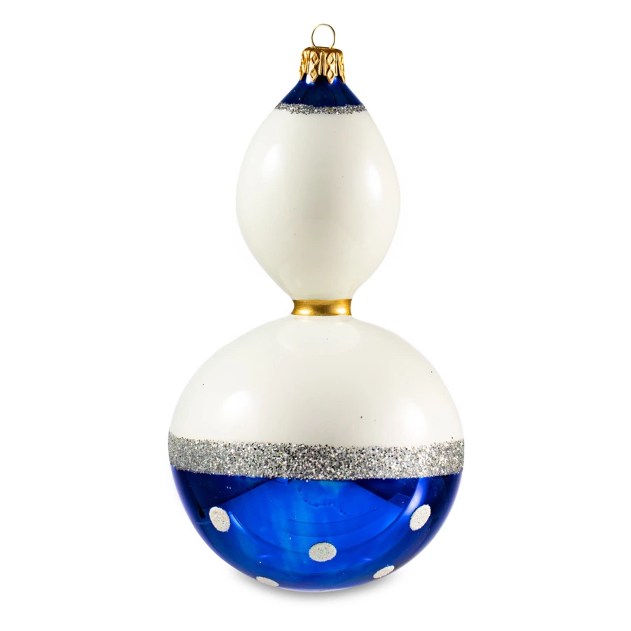 Игрушка елочная Morozko Утенок 8,5х8,5х15 см, стекло, п/к