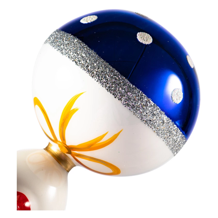 Игрушка елочная Morozko Утенок 8,5х8,5х15 см, стекло, п/к