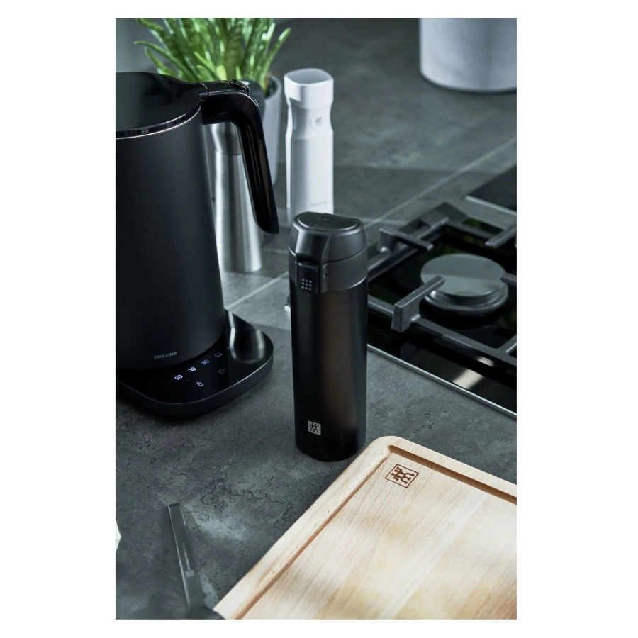 Термокружка Zwilling Thermo 450 мл, сталь нержавеющая, черная, п/к