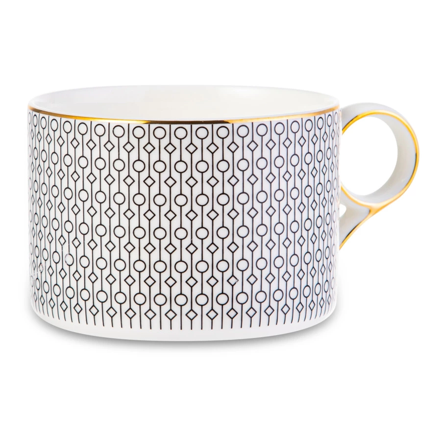 Набор чашек чайных с блюдцем Mix&Match Home Вола 200 мл, 2 шт, фарфор, п/к