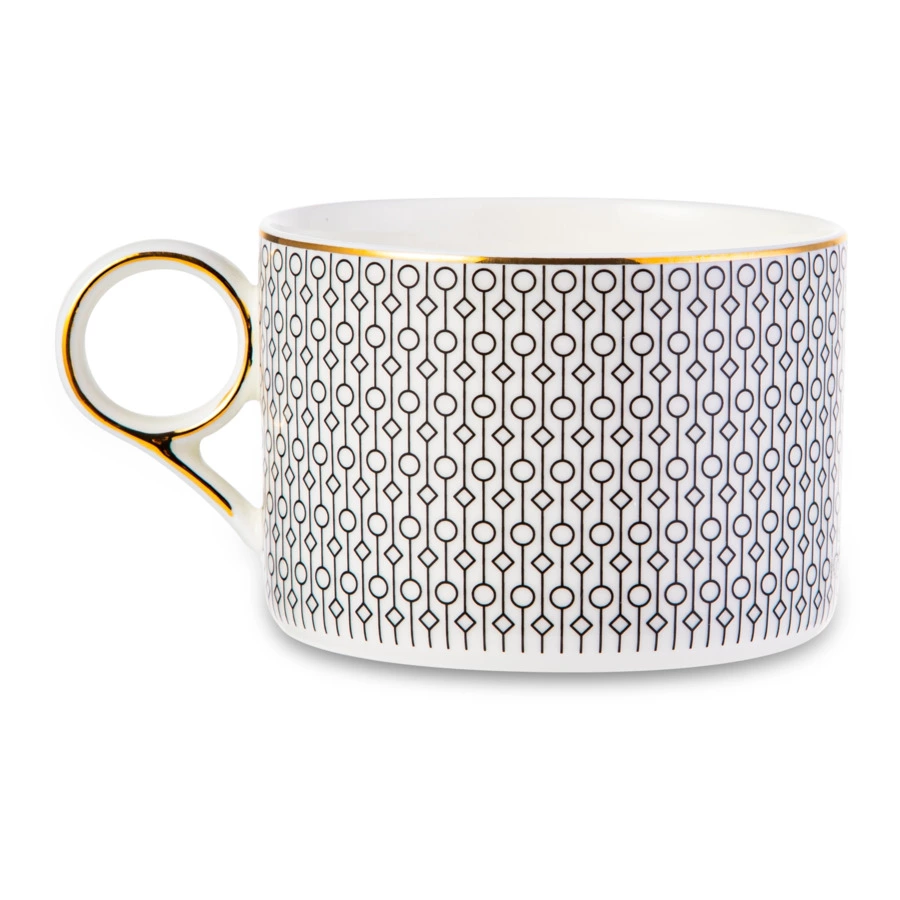 Набор чашек чайных с блюдцем Mix&Match Home Вола 200 мл, 2 шт, фарфор, п/к