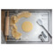 Коврик для выпечки Tovolo разлинованный 63,5х47 см, силикон, серый