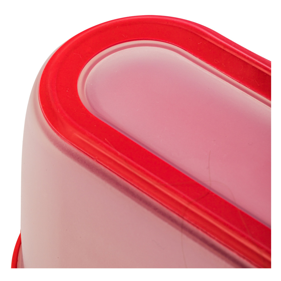 Контейнер для мороженого Tovolo 1,5 л, 29х10 см, нескользящее дно, красный, пластик