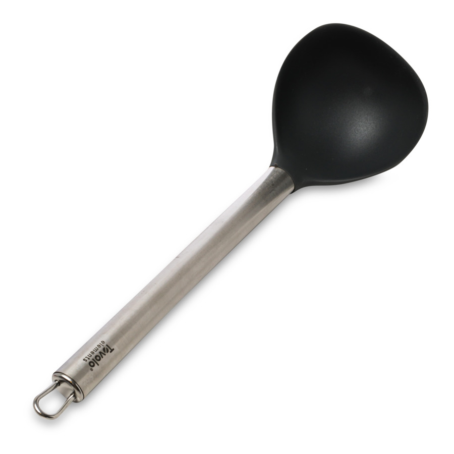 Половник Tovolo 29 см, силикон, стальная ручка, серый