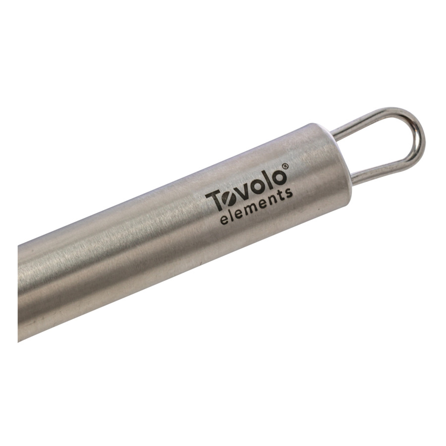 Половник Tovolo 29 см, силикон, стальная ручка, серый