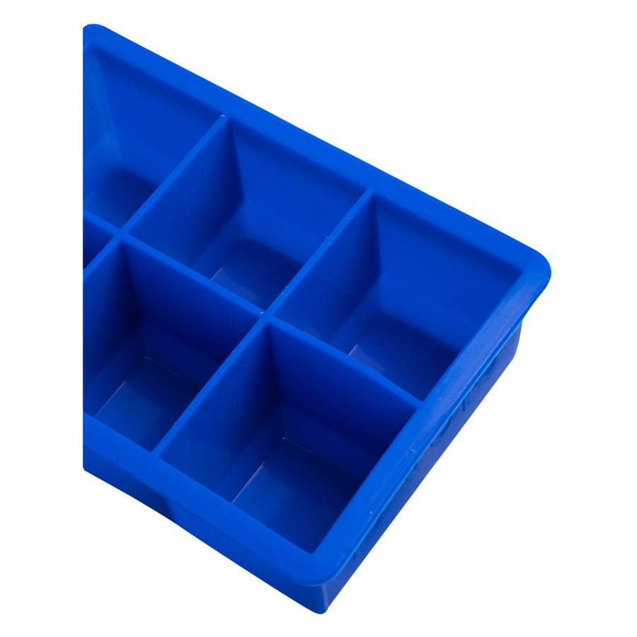Форма для льда Tovolo Королевский куб лед 5 см, 17х13х30 см, силикон, синяя