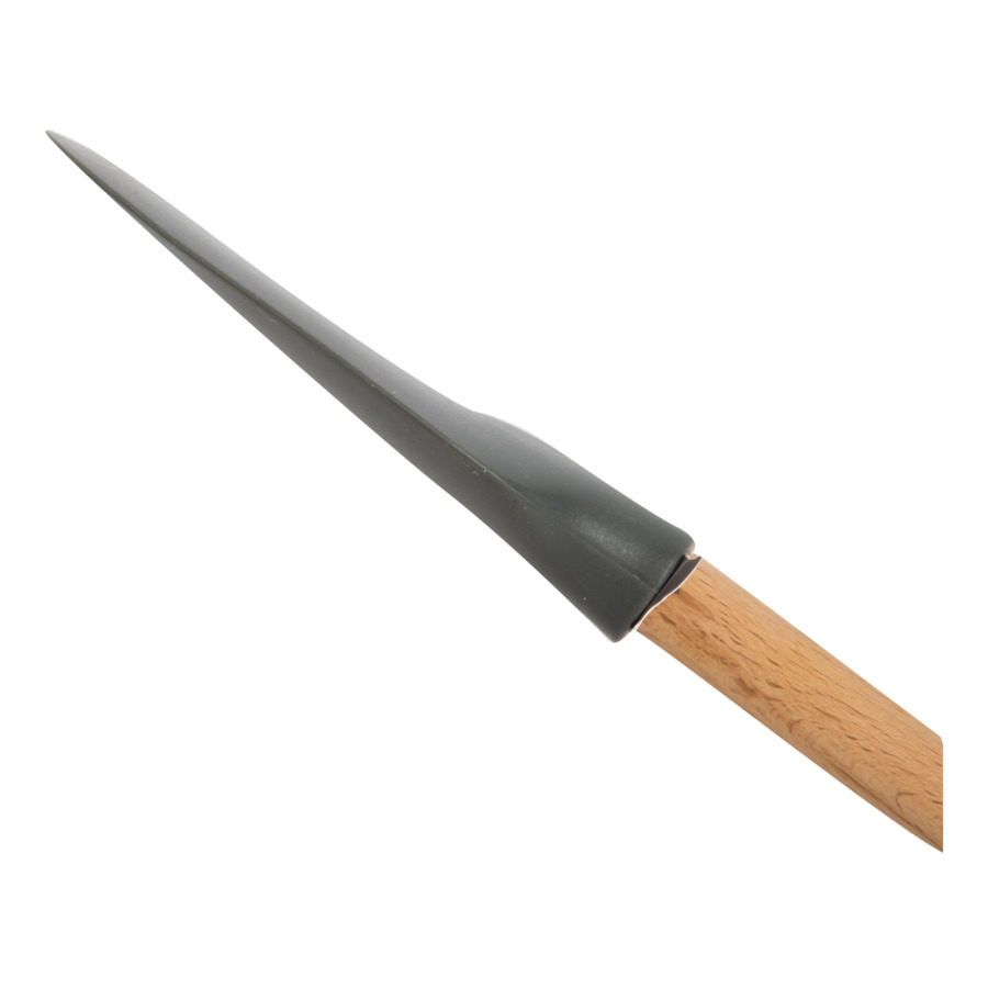 Лопатка Tovolo 32 см, силикон, деревянная ручка, серая