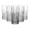 Набор стаканов для воды и коктейля Неман Ordi 330 мл, 6 шт, хрусталь